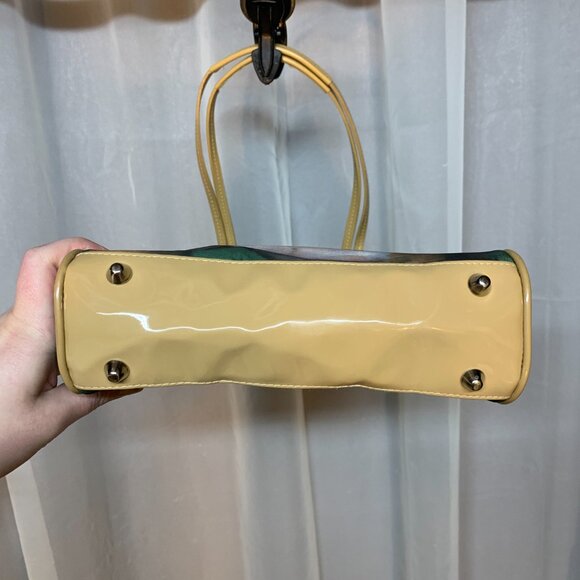 Vintage Braciano Rhinestone Bulldog Tote - Picture 4 of 9